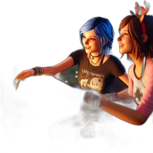 concept art, fantasy art, photorealistic, pixel art, fire, neon lights, outer space, blue transparent PNG cut-out