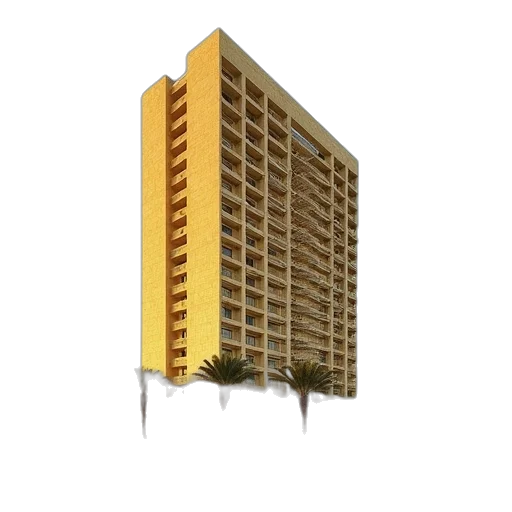 building, furniture, 3d render, concept art transparent PNG cut-out