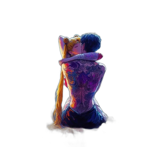 bottle, crown, mask, dress, watercolor, concept art, 3d render, oil painting transparent PNG cut-out