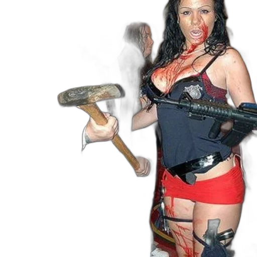 weapon, staff, sword, shoes, cyberpunk, concept art, comic book art, man transparent PNG cut-out