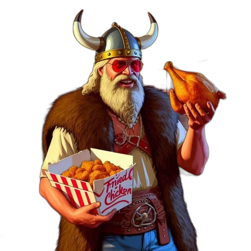 food, animal, crown, creature, concept art, fantasy art, photorealistic, 3d render transparent PNG cut-out