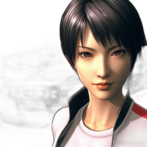 face, photorealistic, 3d render, concept art, animated, female, character, short transparent PNG cut-out