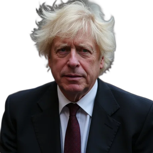 face, hair, staff, jacket, boris, johnson, pictured, event transparent PNG cut-out