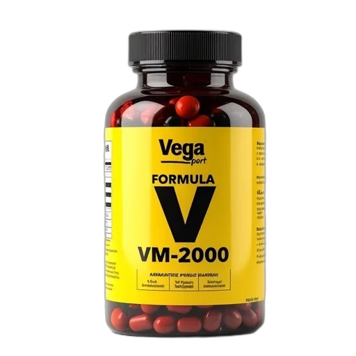 bottle, vega, sport, formula, vm-2000, supplement, yellow, label transparent PNG cut-out