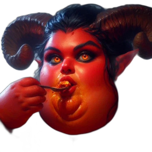 face, creature, food, mask, concept art, fantasy art, photorealistic, 3d render transparent PNG cut-out