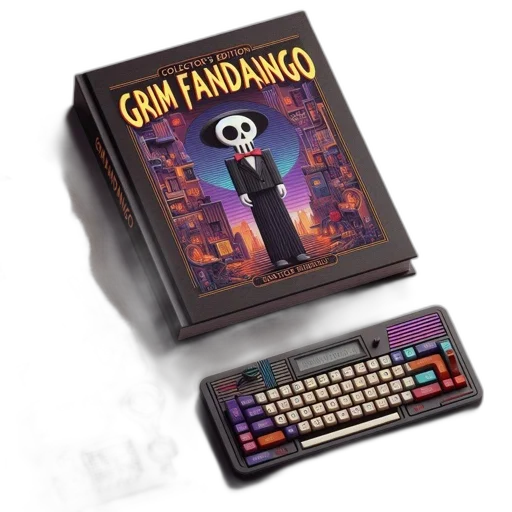 furniture, cyberpunk, pixel art, concept art, still, life, grim, fandango transparent PNG cut-out