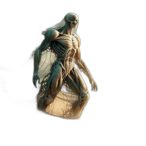 creature, mask, dragon, dress, concept art, 3d render, fantasy art, photorealistic transparent PNG cut-out