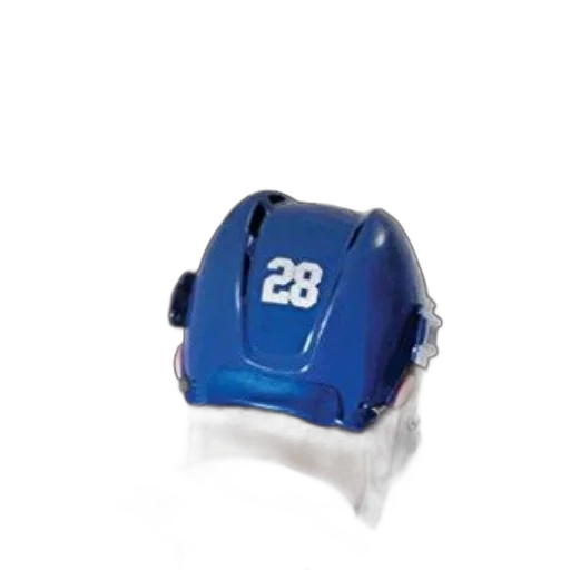 jewelry, crown, weapon, 3d render, hockey, player, wearing, blue transparent PNG cut-out