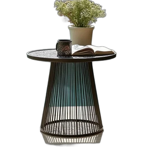 furniture, 3d render, earth tones, outdoor transparent PNG cut-out