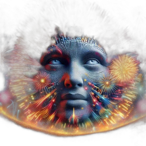 face, mask, crown, robot, photorealistic, 3d render, cyberpunk, concept art transparent PNG cut-out