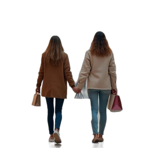 jacket, jewelry, umbrella, 3d render transparent PNG cut-out