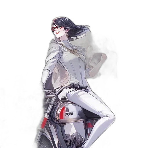 jacket, weapon, staff, robot, concept art, cyberpunk, watercolor, comic book art transparent PNG cut-out