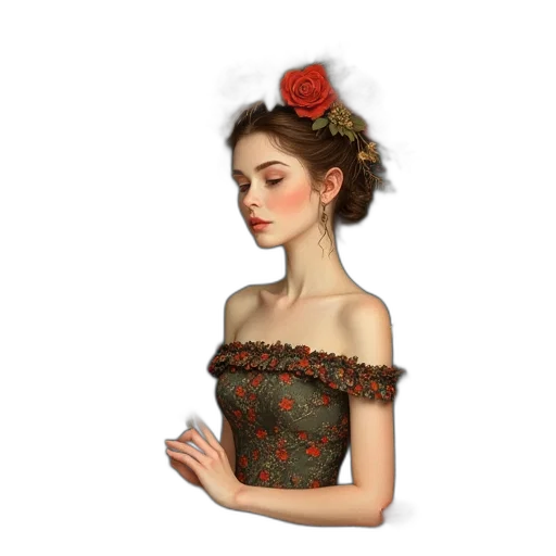 dress, crown, hat, jewelry transparent PNG cut-out