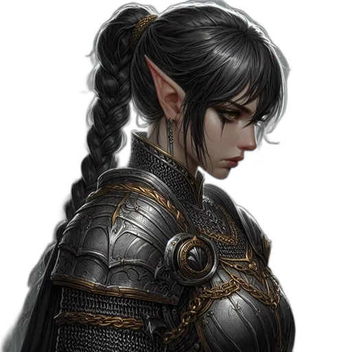 dragon, sword, face, dress, fantasy art, concept art, photorealistic, comic book art transparent PNG cut-out