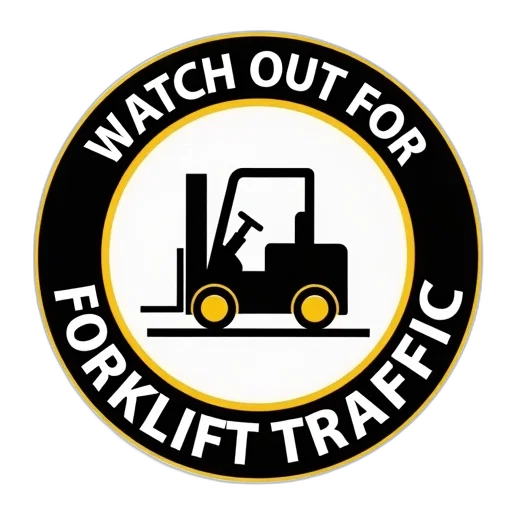 circular, logo, black, border, featuring, text, watch, out transparent PNG cut-out