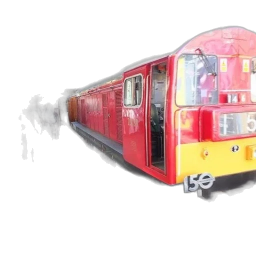 car, concept art, photorealistic, 3d render, anime, red, train, stopped transparent PNG cut-out