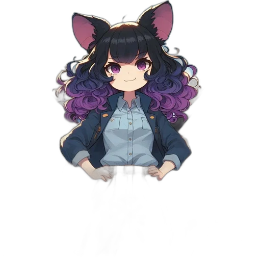 staff, hat, creature, animal, anime, pixel art, concept art, fantasy art transparent PNG cut-out