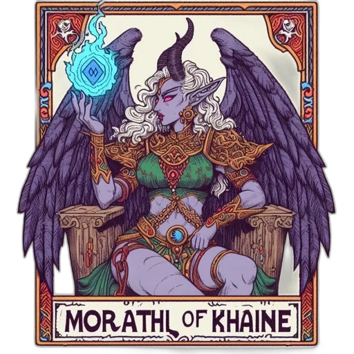 fantasy art, pixel art, concept art, comic book art, artwork, features, morathl, khaine transparent PNG cut-out
