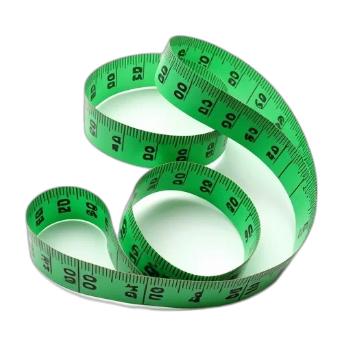 jewelry, weapon, green, collection, measuring, tapes, numbers, them transparent PNG cut-out