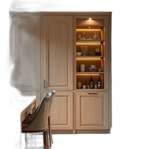furniture, bottle, food, 3d render, photorealistic, concept art, oil painting, earth tones transparent PNG cut-out