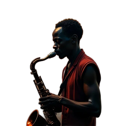 staff, animal, concept art, photorealistic, 3d render, pixel art, african, jazz transparent PNG cut-out