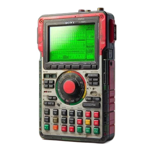robot, weapon, cyberpunk, vaporwave, rugged, hybrid, sony, device transparent PNG cut-out