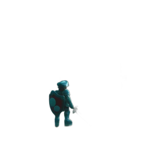 robot, creature, staff, animal, pixel art, 3d render, concept art, vaporwave transparent PNG cut-out