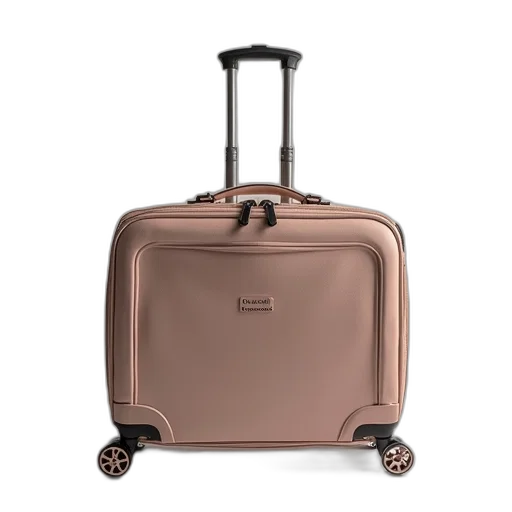earth tones, valise, trolley, cabin transparent PNG cut-out