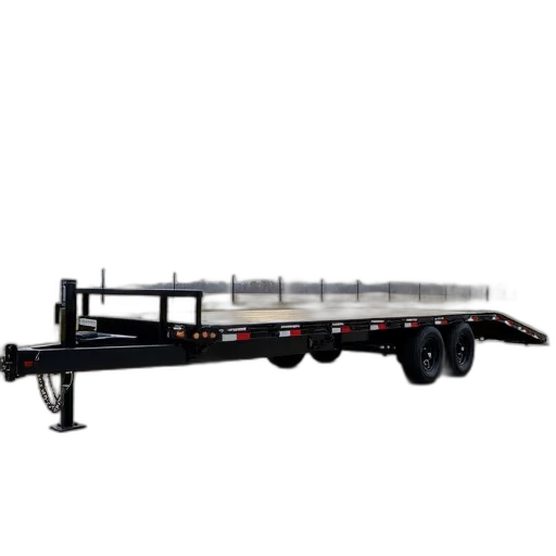 staff, weapon, black, flatbed, trailer, wooden, ramp, parked transparent PNG cut-out