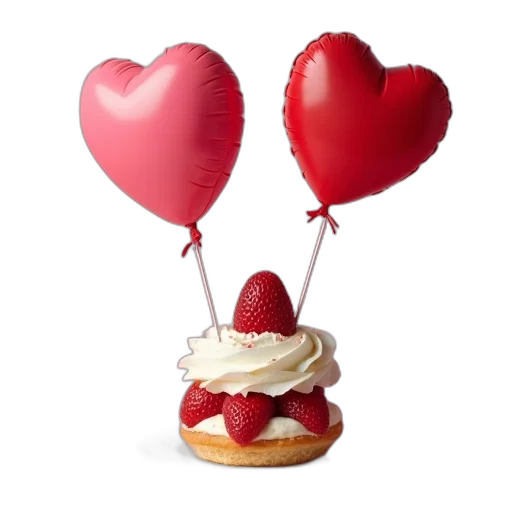 food, 3d render, photorealistic, strawberry transparent PNG cut-out