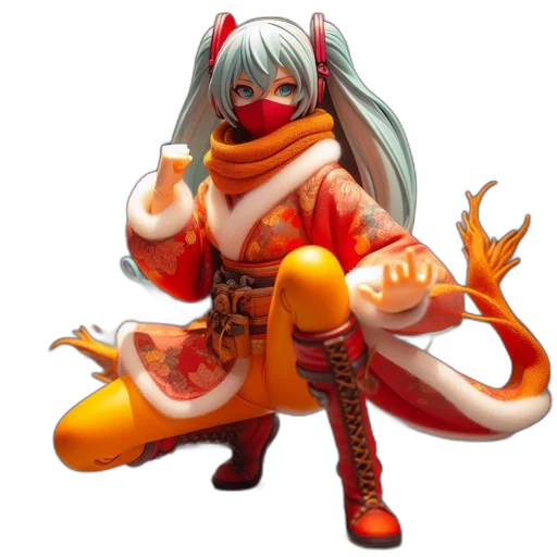 dragon, concept art, fantasy art, 3d render, pixel art, red, animated, figure transparent PNG cut-out