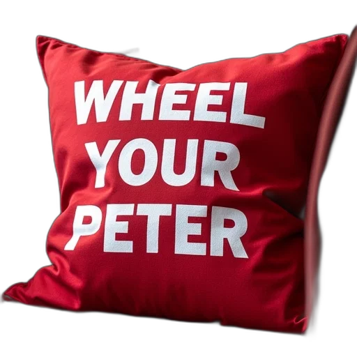 red, truck, bed, cushion transparent PNG cut-out