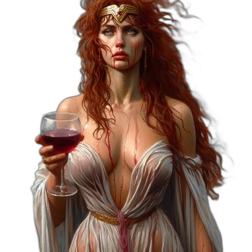 dress, fantasy art, concept art, comic book art, photorealistic, image, features, regal transparent PNG cut-out