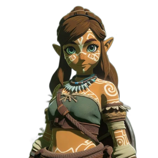 staff, mask, face, jewelry, concept art, fantasy art, 3d render, pixel art transparent PNG cut-out