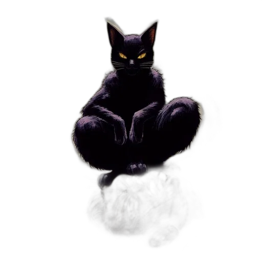 creature, animal, staff, pixel art, concept art, fantasy art, photorealistic, dark transparent PNG cut-out