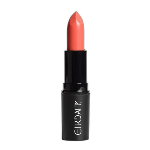 lipstick, black, cap, white, logo, side, displayed, against transparent PNG cut-out