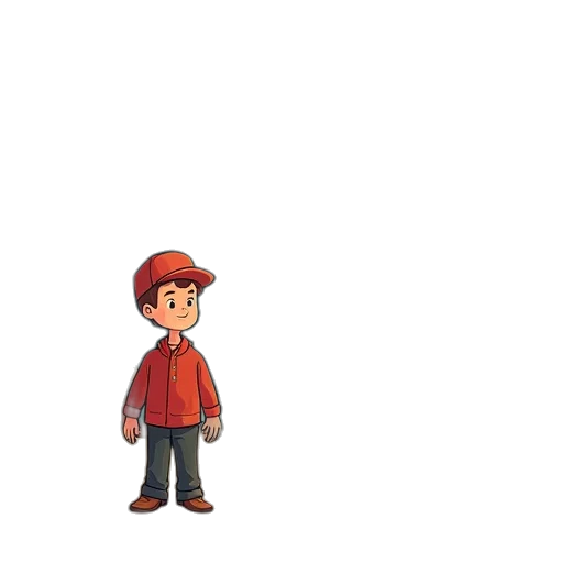 hat, staff, jacket, animal, pixel art, cartoon, concept art, 3d render transparent PNG cut-out
