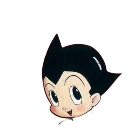 face, hair, staff, mask, cartoon, anime, 3d render, concept art transparent PNG cut-out
