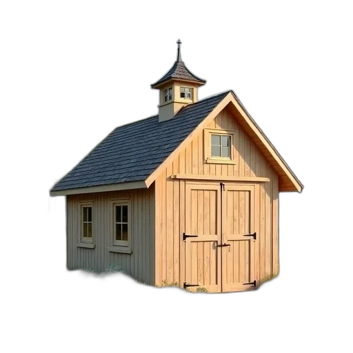 building, furniture, dress, 3d render, photorealistic, concept art, small, modern transparent PNG cut-out