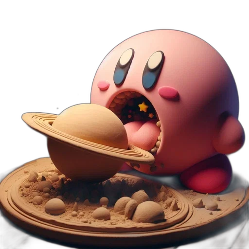 food, creature, animal, hat, concept art, 3d render, 3d-rendered, pink transparent PNG cut-out
