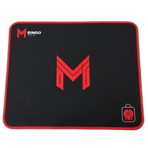 black, red, mouse, pad, brand, name, miniotur, model transparent PNG cut-out