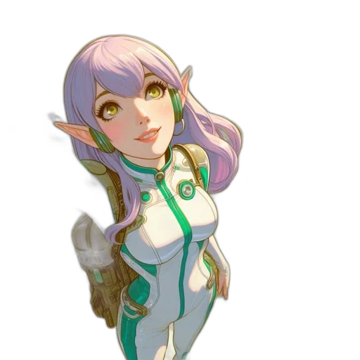 staff, robot, dragon, weapon, fantasy art, concept art, pixel art, anime transparent PNG cut-out