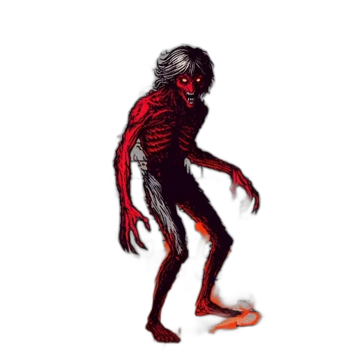 creature, animal, hair, robot, concept art, pixel art, 3d render, comic book art transparent PNG cut-out