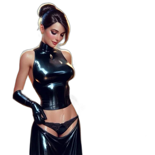 dress, concept art, comic book art, fantasy art, photorealistic, dark, elegant, room transparent PNG cut-out