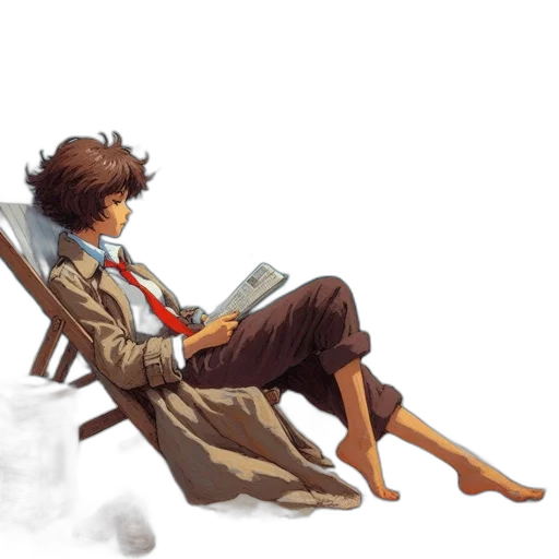 concept art, fantasy art, comic book art, pixel art, snow, woman, reclines, beach transparent PNG cut-out