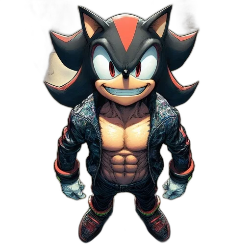 jacket, animal, creature, mask, concept art, 3d render, pixel art, comic book art transparent PNG cut-out