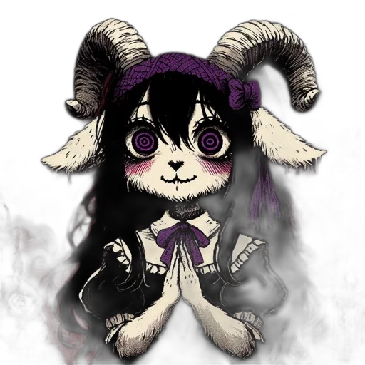 mask, creature, animal, fantasy art, concept art, pixel art, anime, dark transparent PNG cut-out