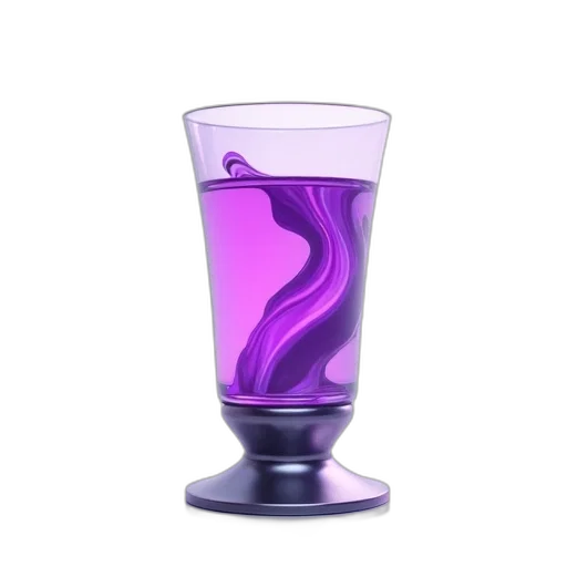 bottle, flower, furniture, jewelry, vaporwave, 3d render, concept art, photorealistic transparent PNG cut-out