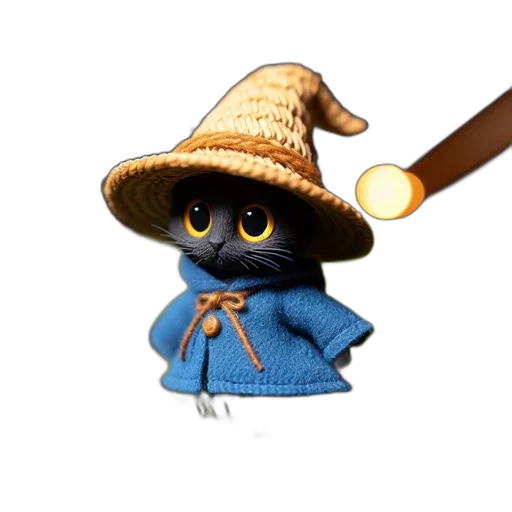 staff, hat, mask, umbrella, 3d render, concept art, photorealistic, fantasy art transparent PNG cut-out