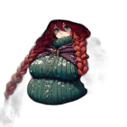 creature, hair, dragon, dress, concept art, pixel art, fantasy art, watercolor transparent PNG cut-out
